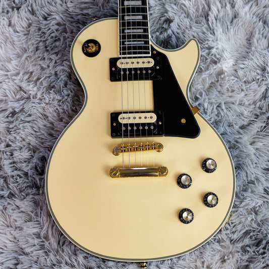 Epiphone Les Paul Custom Blackback PRO 2014 - 2019 - Antique Ivory