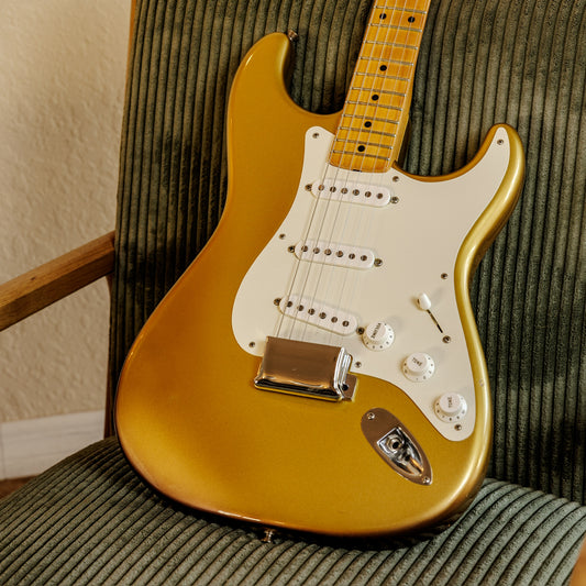 Fender American Original '50s Stratocaster with Maple Fretboard 2018 - 2021 - Aztec Gold