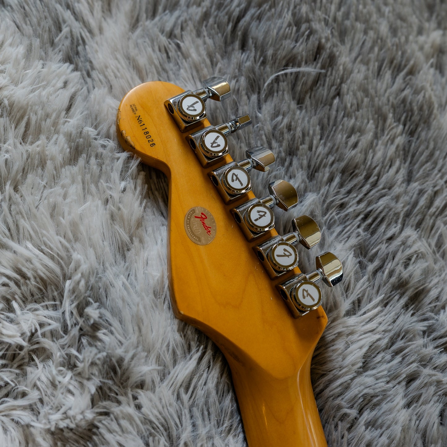 50th Anniversary Fender American Standard Stratocaster with Rosewood Fretboard 1996 - 1998 - Candy Apple Red