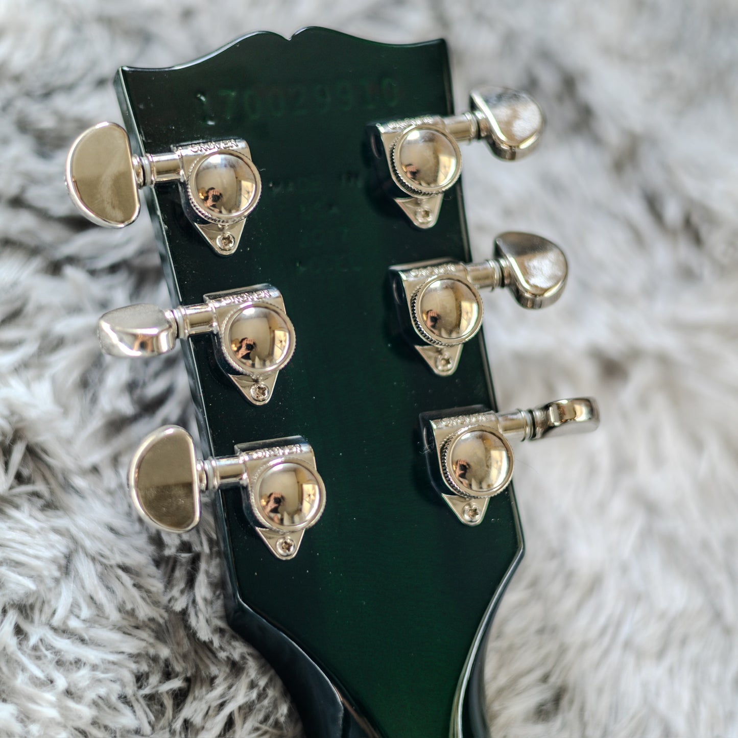 CLEAN Gibson Les Paul Classic T 2017 - Green Ocean Burst