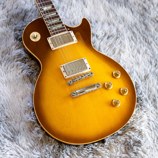 Gibson Les Paul Classic 1997 in Honey Burst with plain top and black humbuckers
