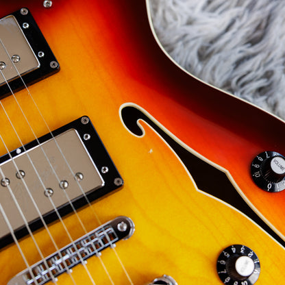 Fender Modern Player Starcaster Guitar 2014 - 2017 - Aged Cherry Burst