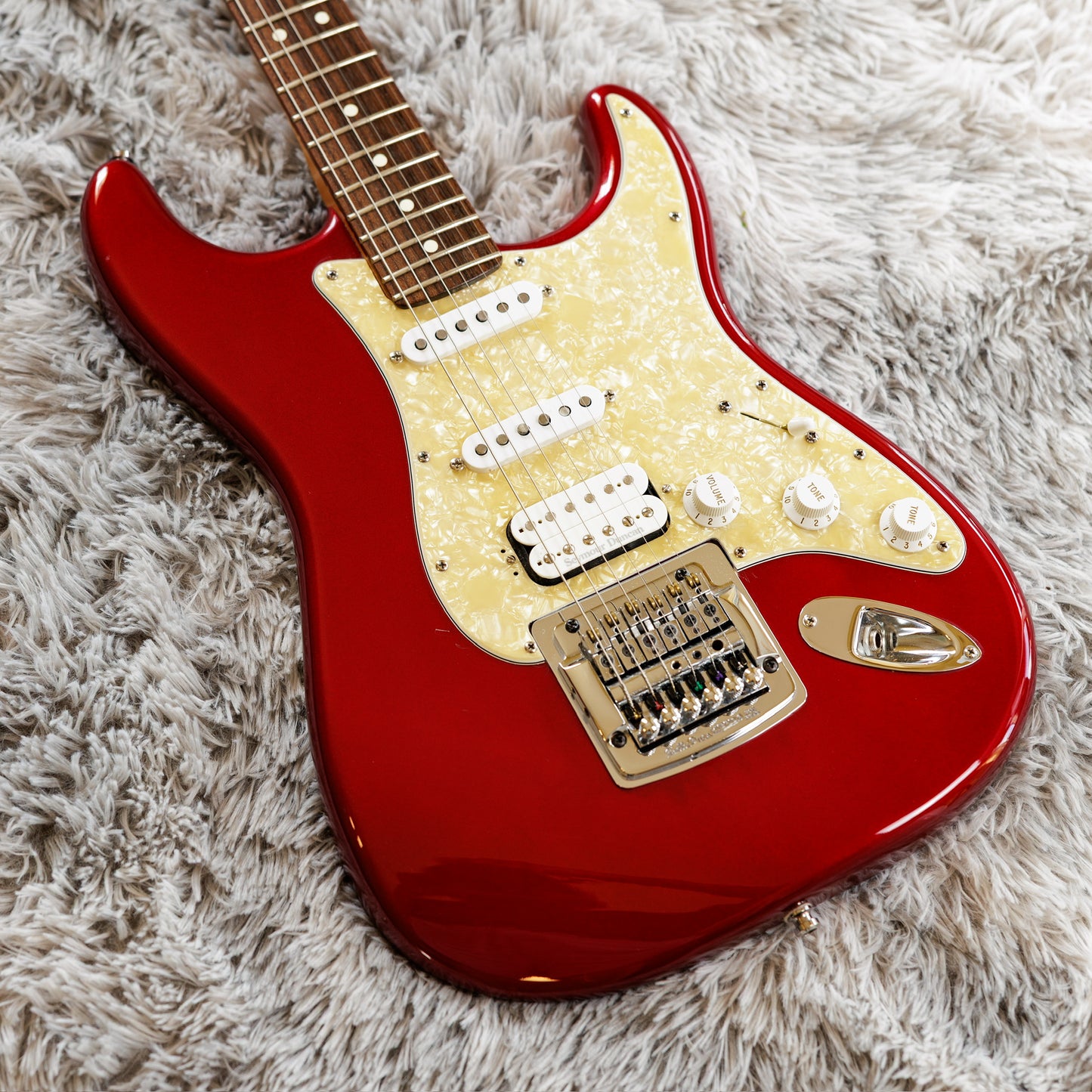 RARE Fender American Floyd Rose Classic Stratocaster Special HSS with Rosewood Fretboard 1999 - 2003 - Candy Apple Red