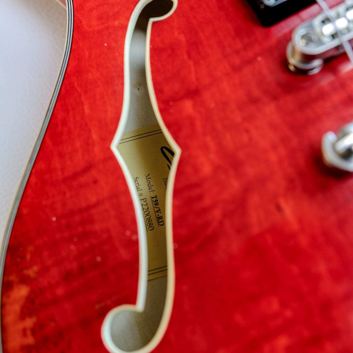 Eastman T59/V-RD Thinline 2021 - Present - Antique Red