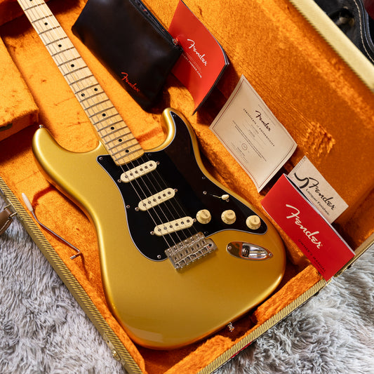 Fender American Original '50s Stratocaster with Maple Fretboard 2018 - 2021 - Aztec Gold