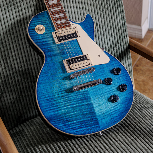Gibson Les Paul Traditional Pro V 2019 - Present - Ocean Water Perimeter