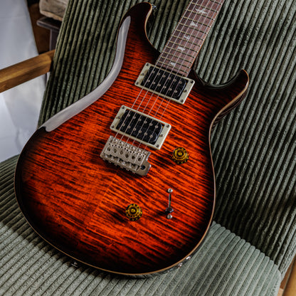 PRS SE Custom 24 2025 - 2026 - Orange Tiger Smokeburst