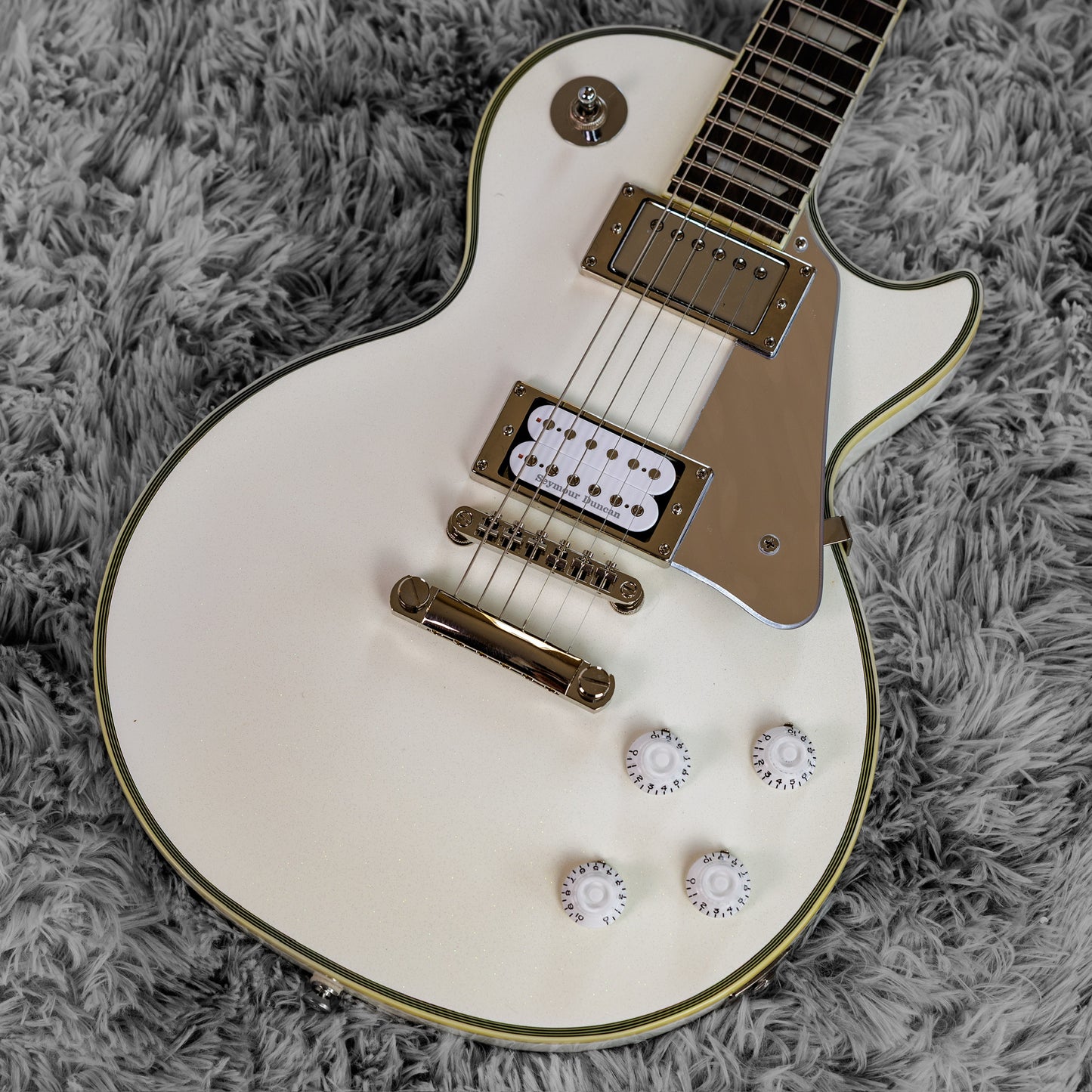 Epiphone Tommy Thayer Signature "White Lightning" Les Paul Standard 2015 - 2019 - Metallic White