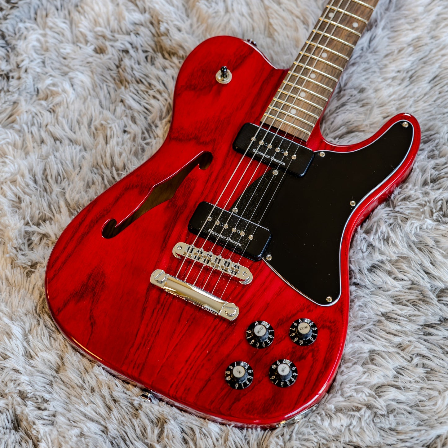 Fender Jim Adkins JA-90 Artist Series Signature Telecaster 2009 - 2019 - Crimson Transparent