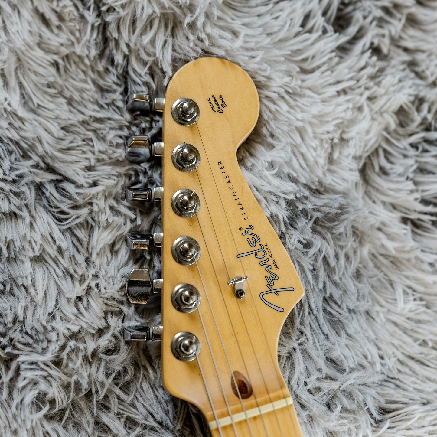 Fender American Series VG Stratocaster with Maple Fretboard 2007 - Black