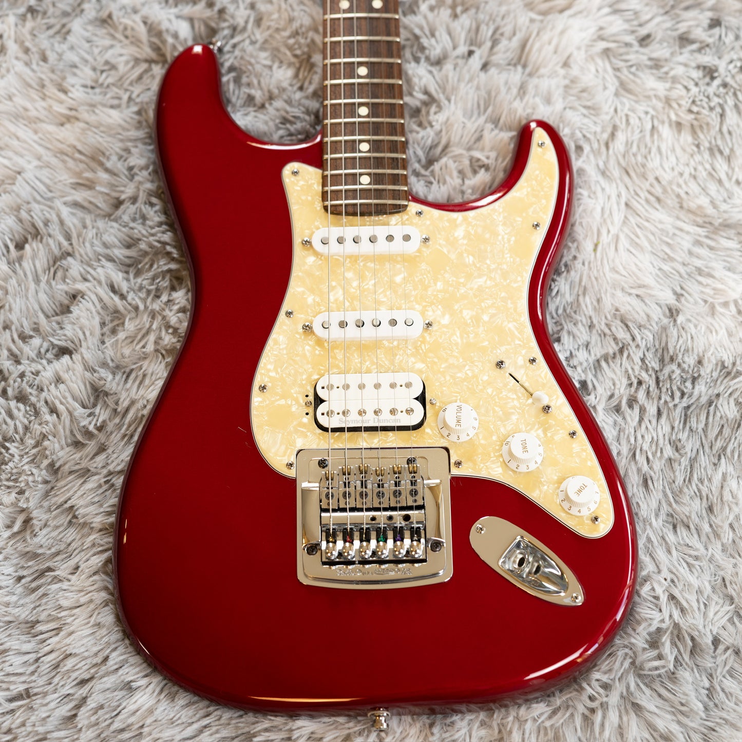 RARE Fender American Floyd Rose Classic Stratocaster Special HSS with Rosewood Fretboard 1999 - 2003 - Candy Apple Red