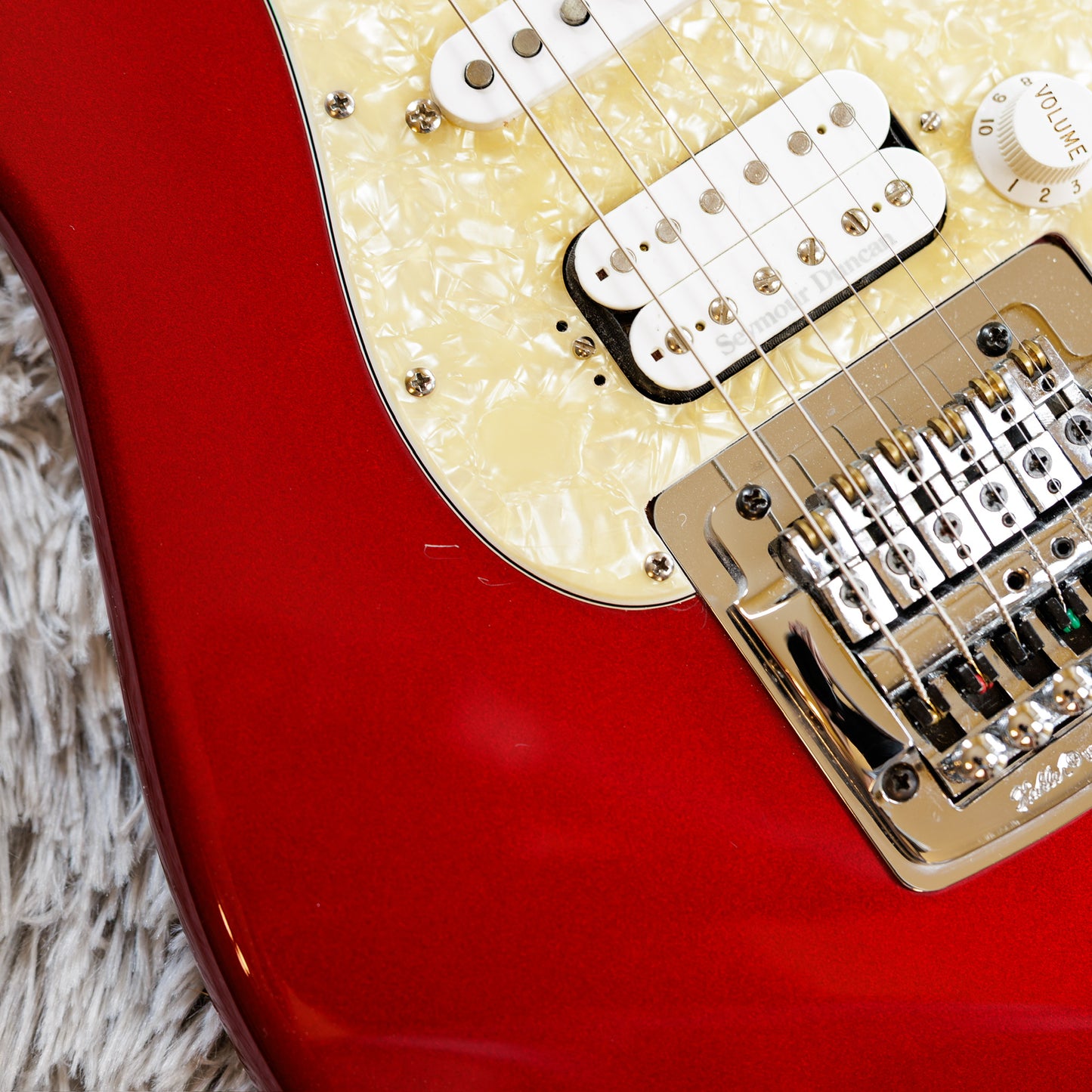 RARE Fender American Floyd Rose Classic Stratocaster Special HSS with Rosewood Fretboard 1999 - 2003 - Candy Apple Red