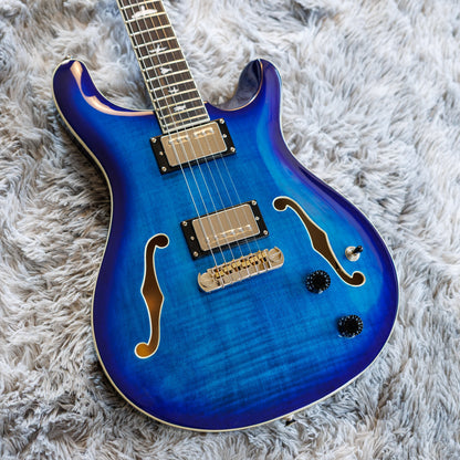 Stunning PRS SE Hollowbody II 2022 - Present - Faded Blue Burst