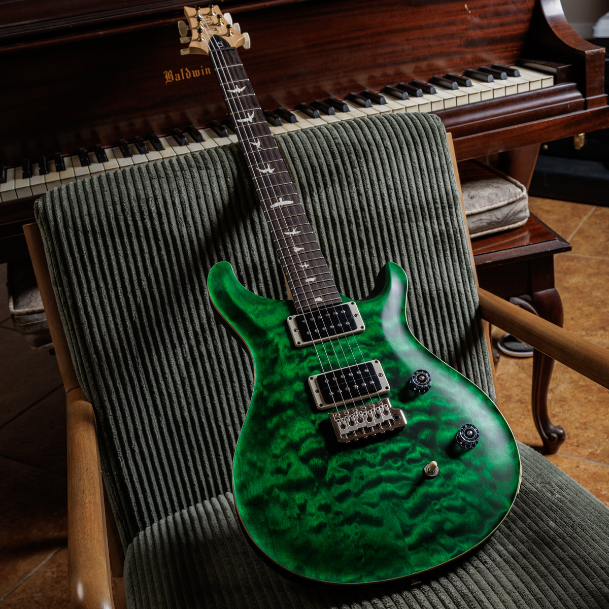 PRS CE 24 Wood Library Quilt Top