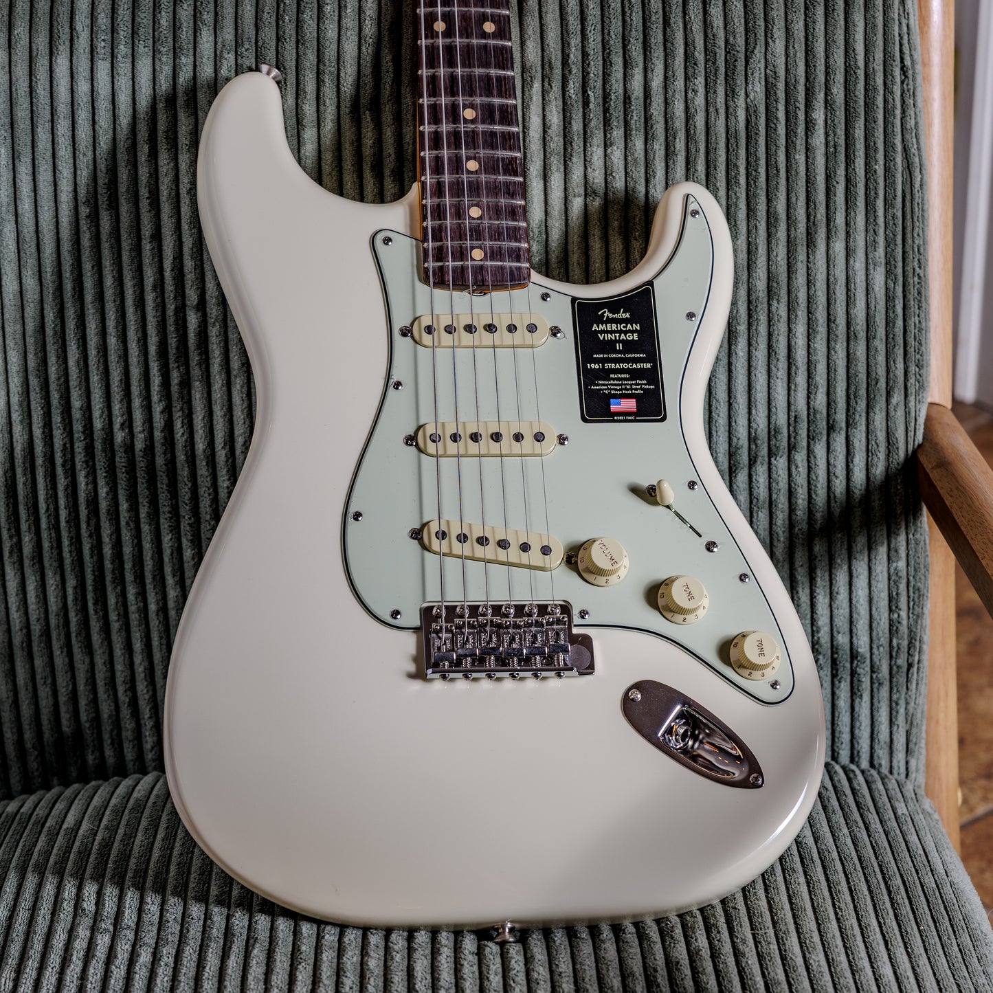 Fender American Vintage II '61 Stratocaster 2022 - Present - Olympic White
