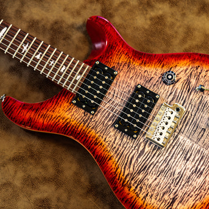 PRS SE Custom 24 Quilt 2025 - Present - Charcoal Cherry Burst