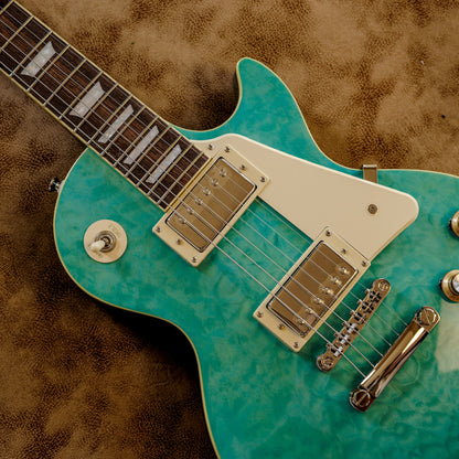 Epiphone Les Paul Standard '60s Quilt Top 2021 - 2025 - Transparent Blue