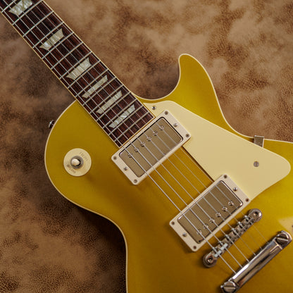 Gibson Custom Shop R7 ’57 Les Paul Standard Reissue Goldtop – Made to Measure Gloss – Case Candy