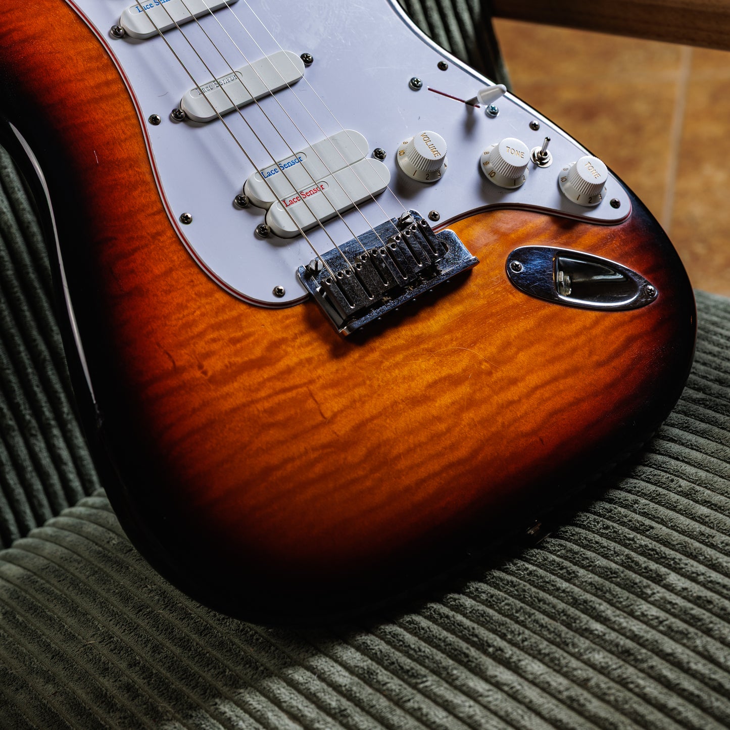 Fender Strat Ultra 1991 Flame Top