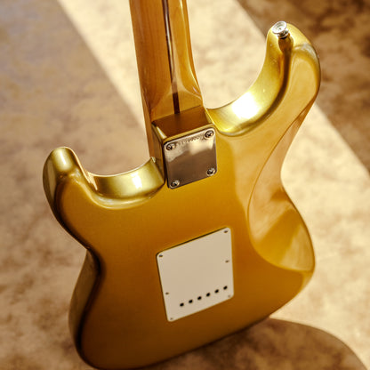 Fender American Original '50s Stratocaster with Maple Fretboard 2018 - 2021 - Aztec Gold