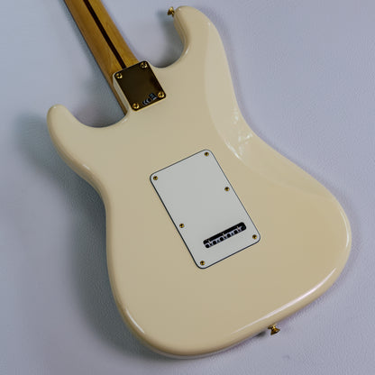 Fender FSR Mahogany Blacktop Stratocaster HHH 2019 - Olympic White