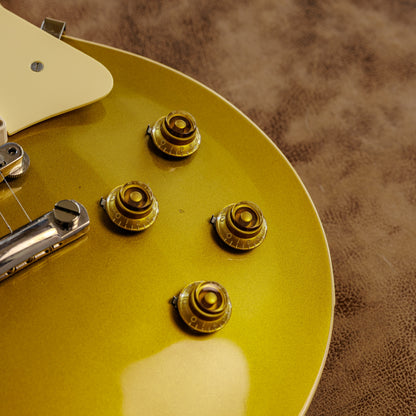 Gibson Custom Shop R7 ’57 Les Paul Standard Reissue Goldtop – Made to Measure Gloss – Case Candy