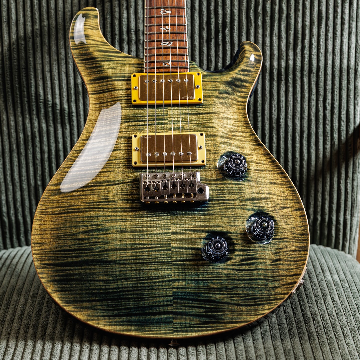 PRS 25th Anniversary Custom 24 10-Top 2010 - Faded Whale Blue