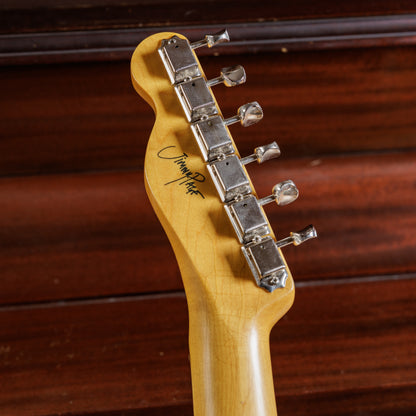 Fender Artist Series Jimmy Page Telecaster with Rosewood Fretboard 2019 - Natural with Dragon Graphic