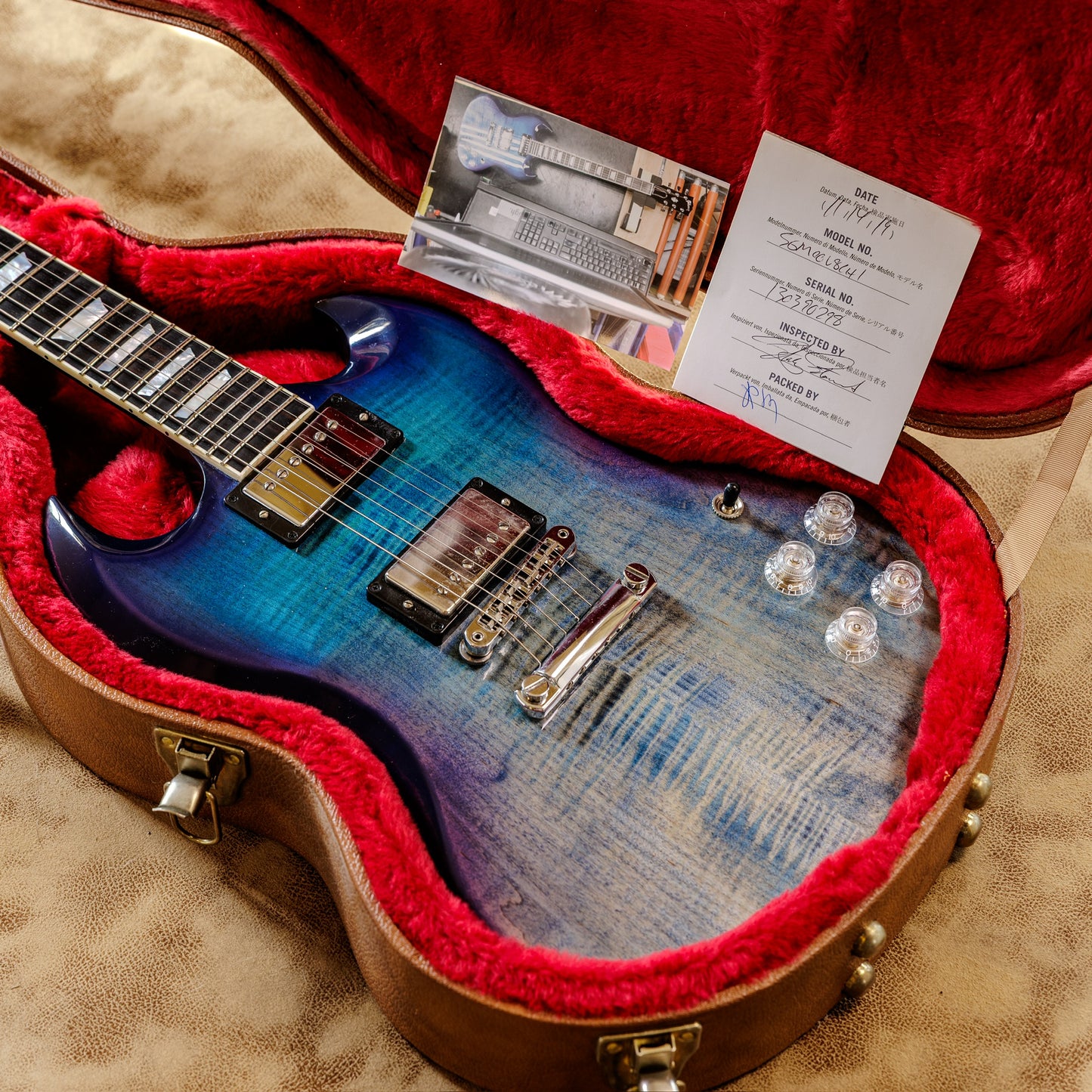 Gibson SG Modern 2019 - Blueberry Fade