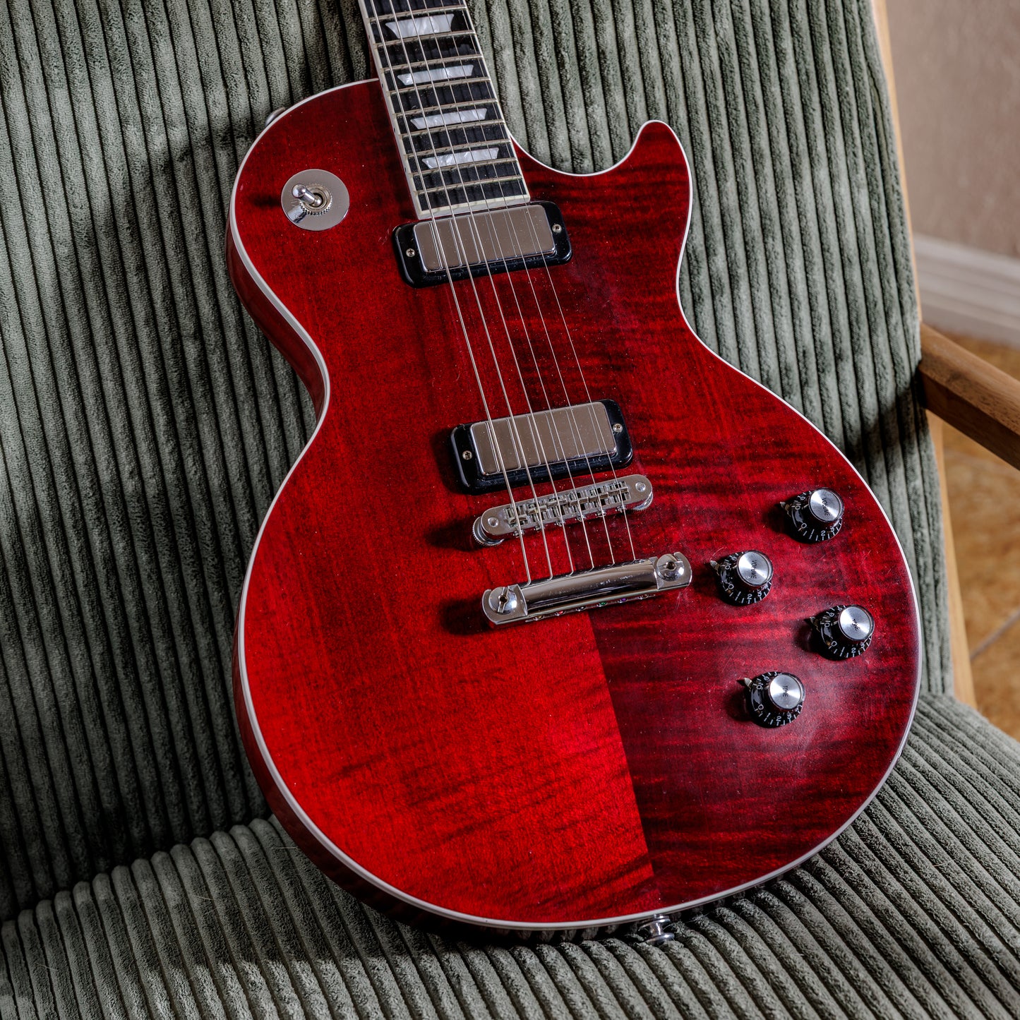 Gibson Les Paul Deluxe Player Plus 2018 - Wine Red Vintage