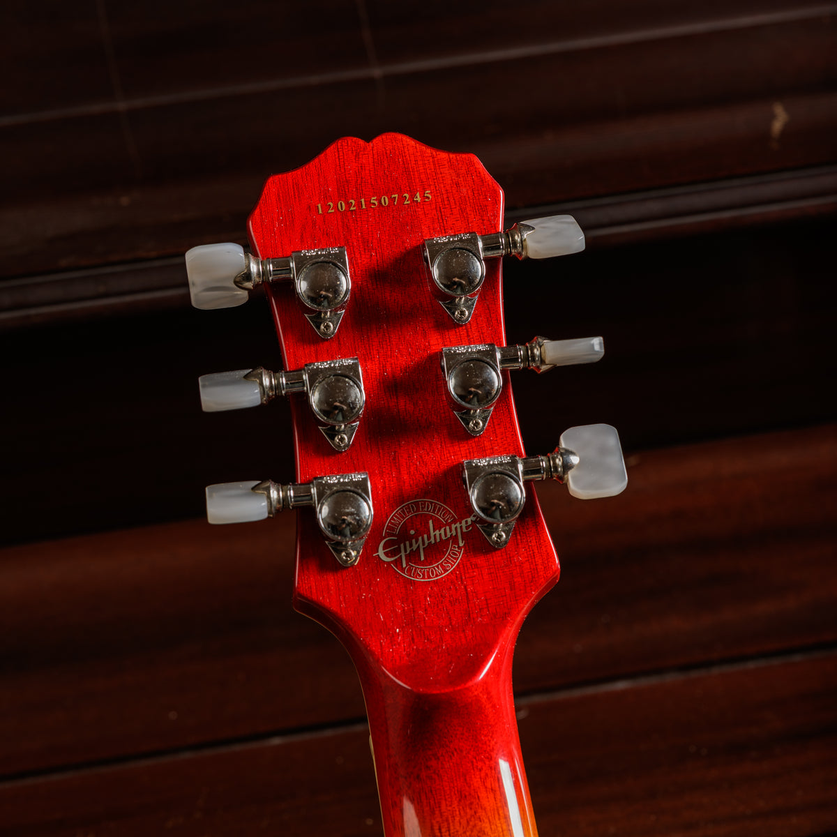 Epiphone Ace Frehley Signature "Budokan" Les Paul Custom 2012 - Faded Cherry Sunburst
