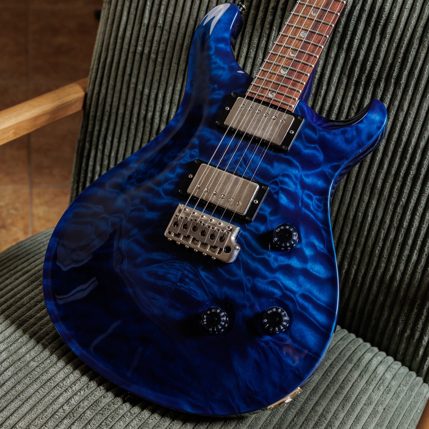 PRS Custom 24 10-Top 1991 - 2010 - Whale Blue