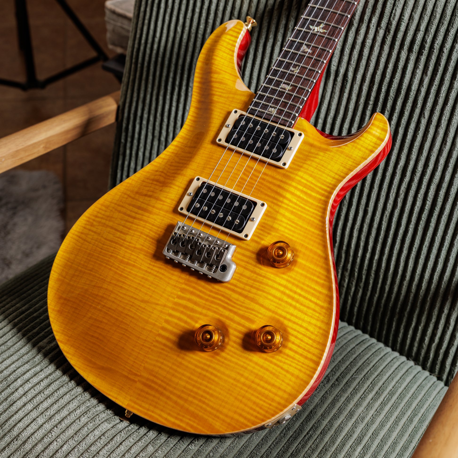 PRS Custom 24 10-Top 2006 - Vintage Yellow