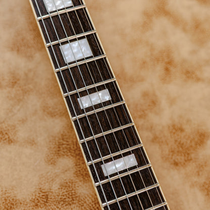 Minty D'Angelico Premier DC Semi-Hollow Double Cutaway with Stop-Bar Tailpiece 2010s - White