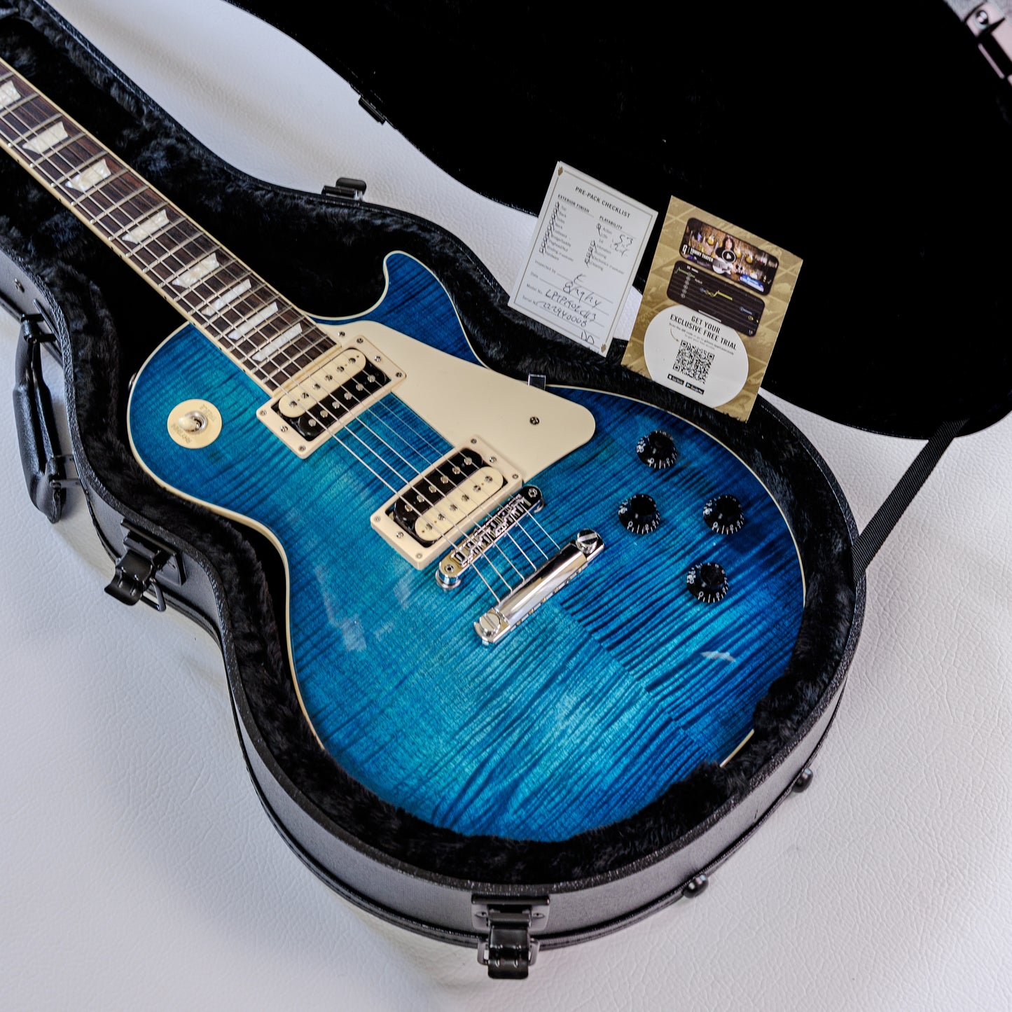 Gibson Les Paul Traditional Pro V 2019 - Present - Ocean Water Perimeter