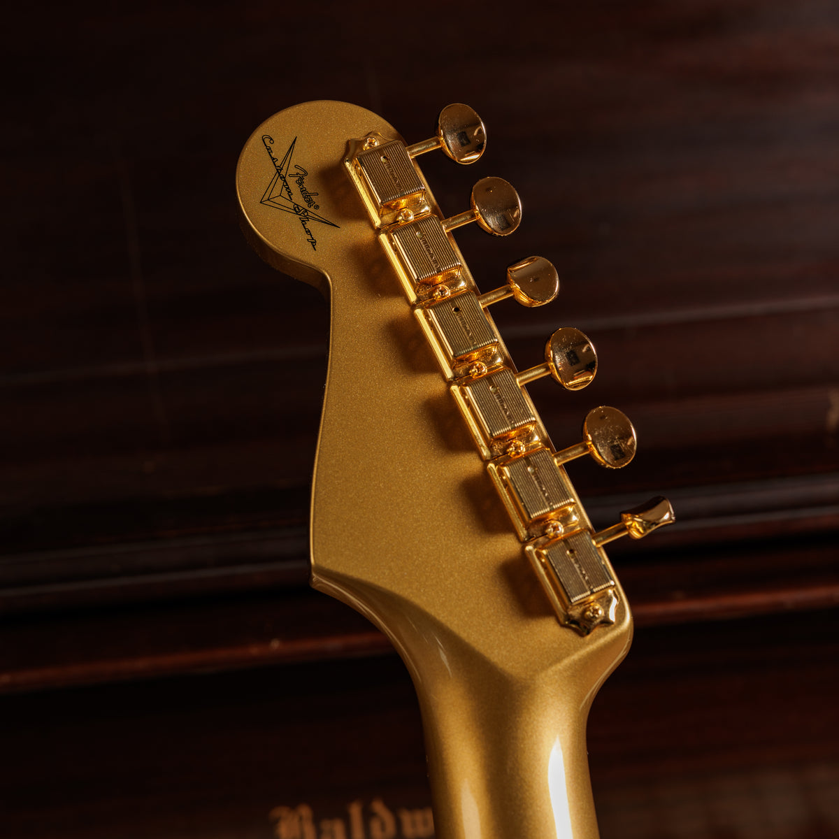 Fender Custom Shop 1959 Stratocaster NOS Olympic White / HLE Gold Lace Sensors