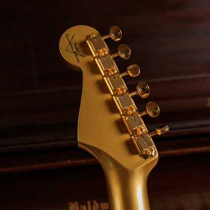 Fender Custom Shop 1959 Stratocaster NOS Olympic White / HLE Gold Lace Sensors