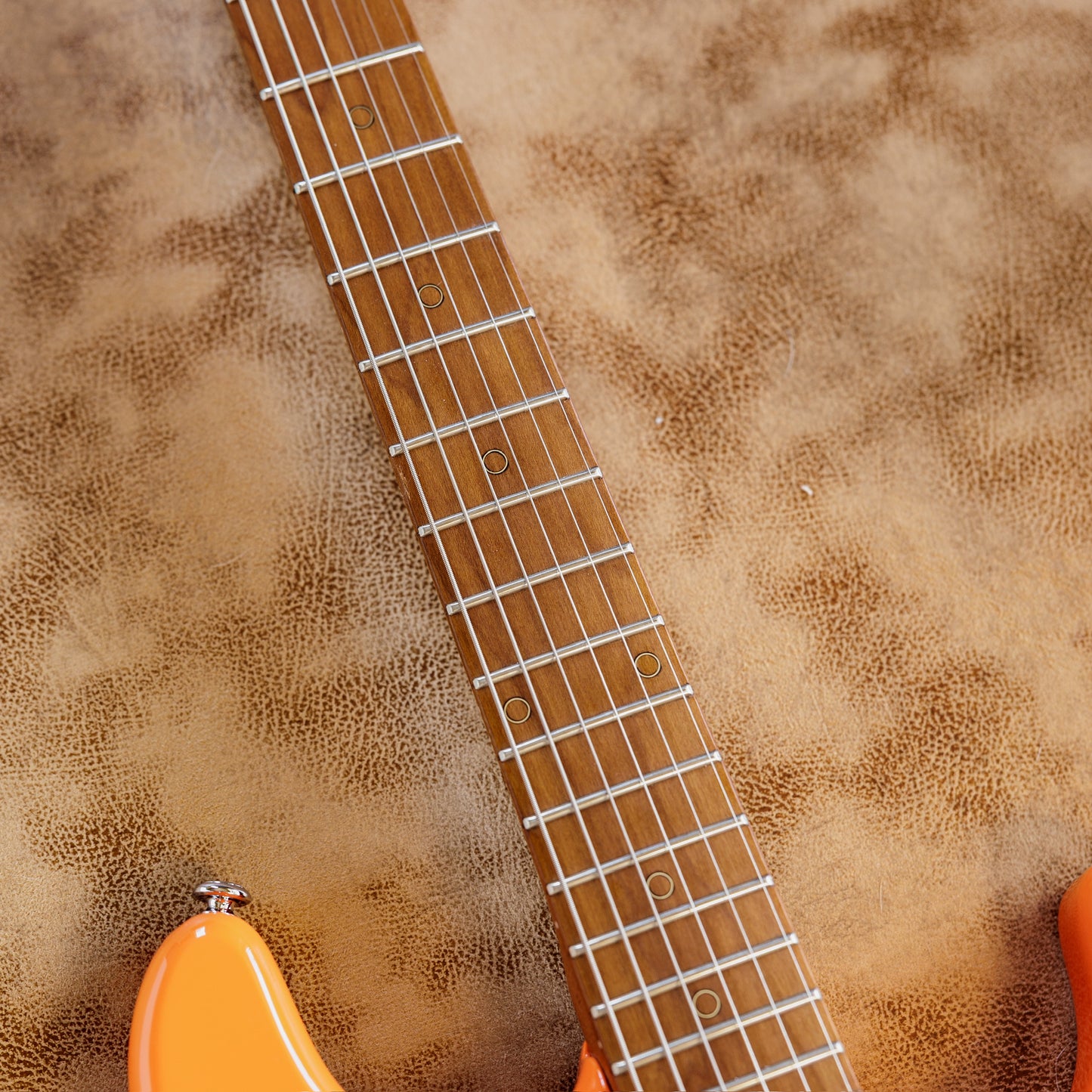 Schecter Nick Johnston Traditional with Roasted Maple Fretboard 2020 - Present - Atomic Orange