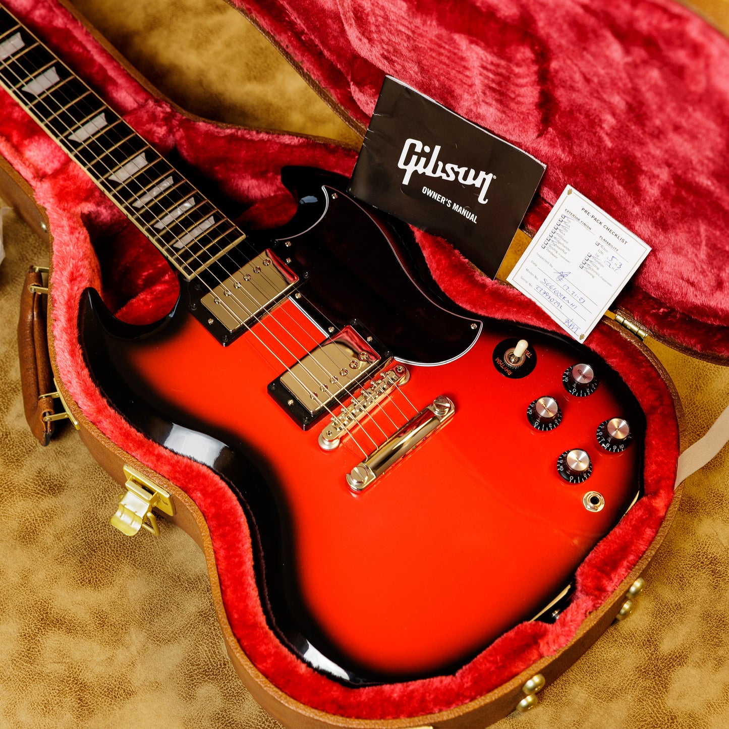 Gibson SG Standard '61 2023 - Present - Cardinal Red Burst