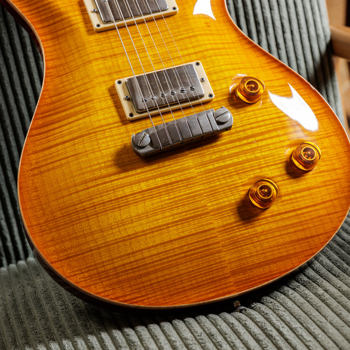 PRS Custom 22 Stoptail 10-Top 2003 - Violin Amber
