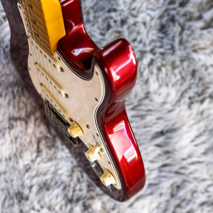 Fender American Standard Stratocaster with Maple Fretboard 1991 - Frost Red