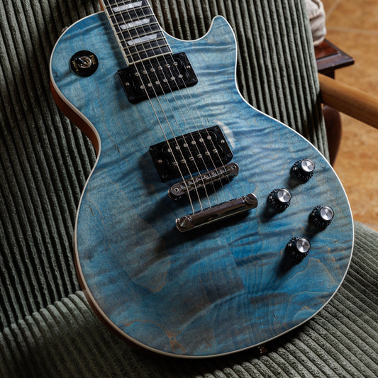 Gibson Les Paul Signature Player Plus 2018 - Satin Ocean Blue