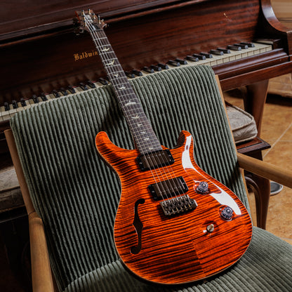 PRS Custom 24 Semi-Hollow Wood Library 10-Top