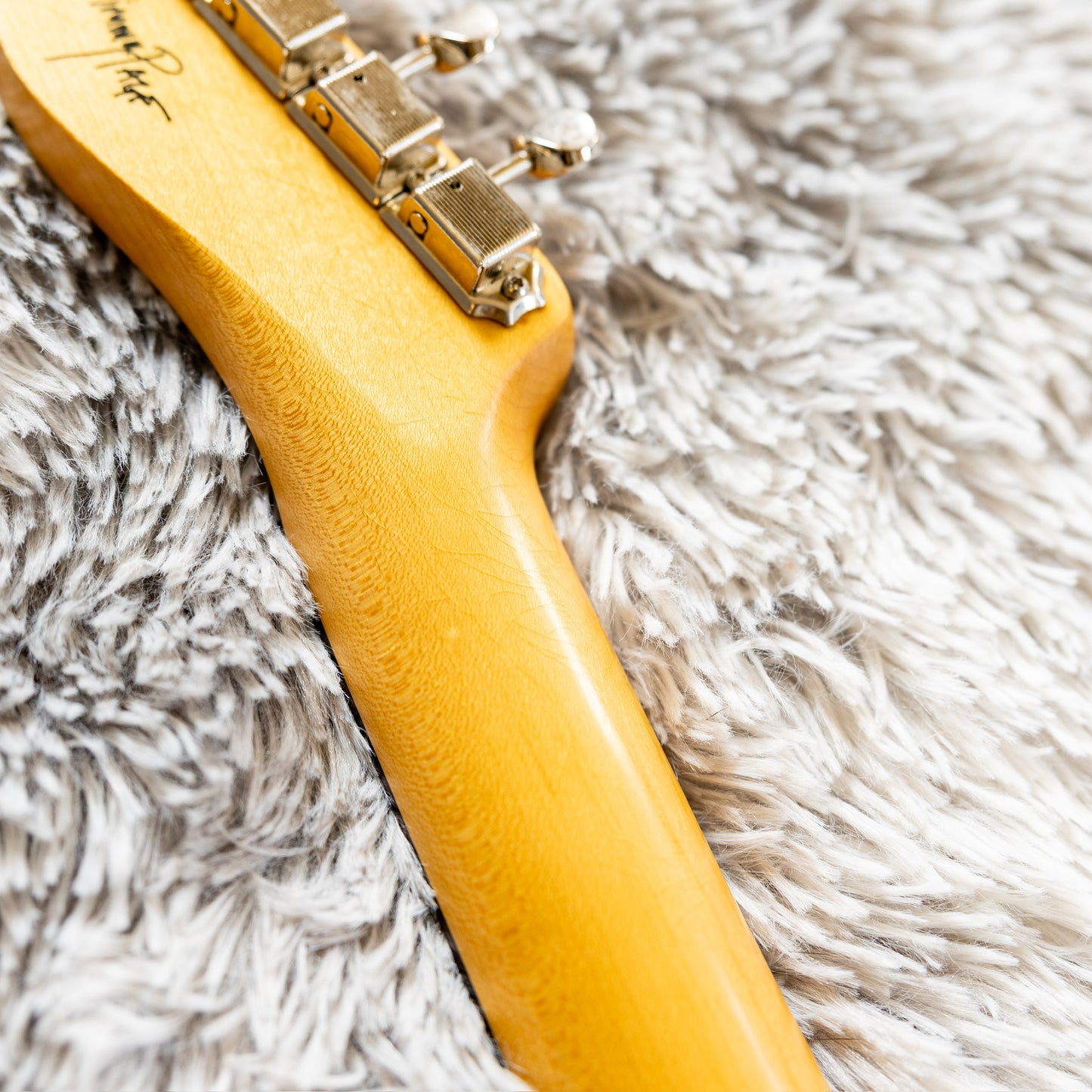 Fender Artist Series Jimmy Page Telecaster with Rosewood Fretboard 2019 - Natural with Dragon Graphic