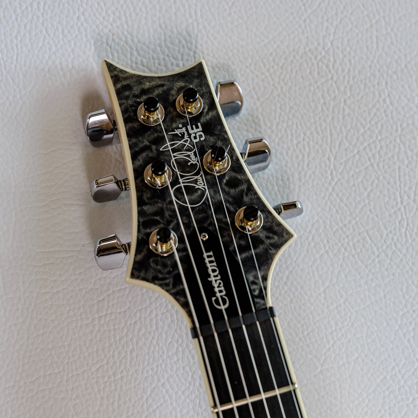 PRS SE Custom 24 Quilt 2024 - Present Charcoal Black