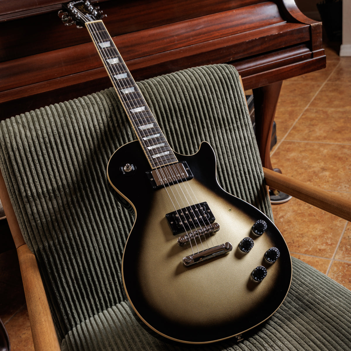 Gibson Adam Jones Signature Les Paul Standard 2022 - Present - Antique Silverburst