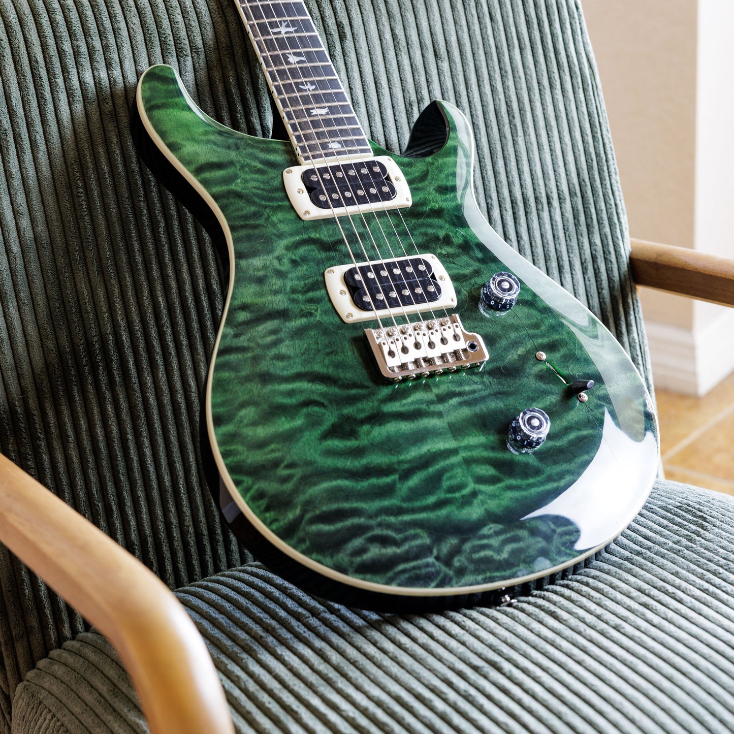 PRS SE Custom 24 Quilt 2026 - Present - Teal Black