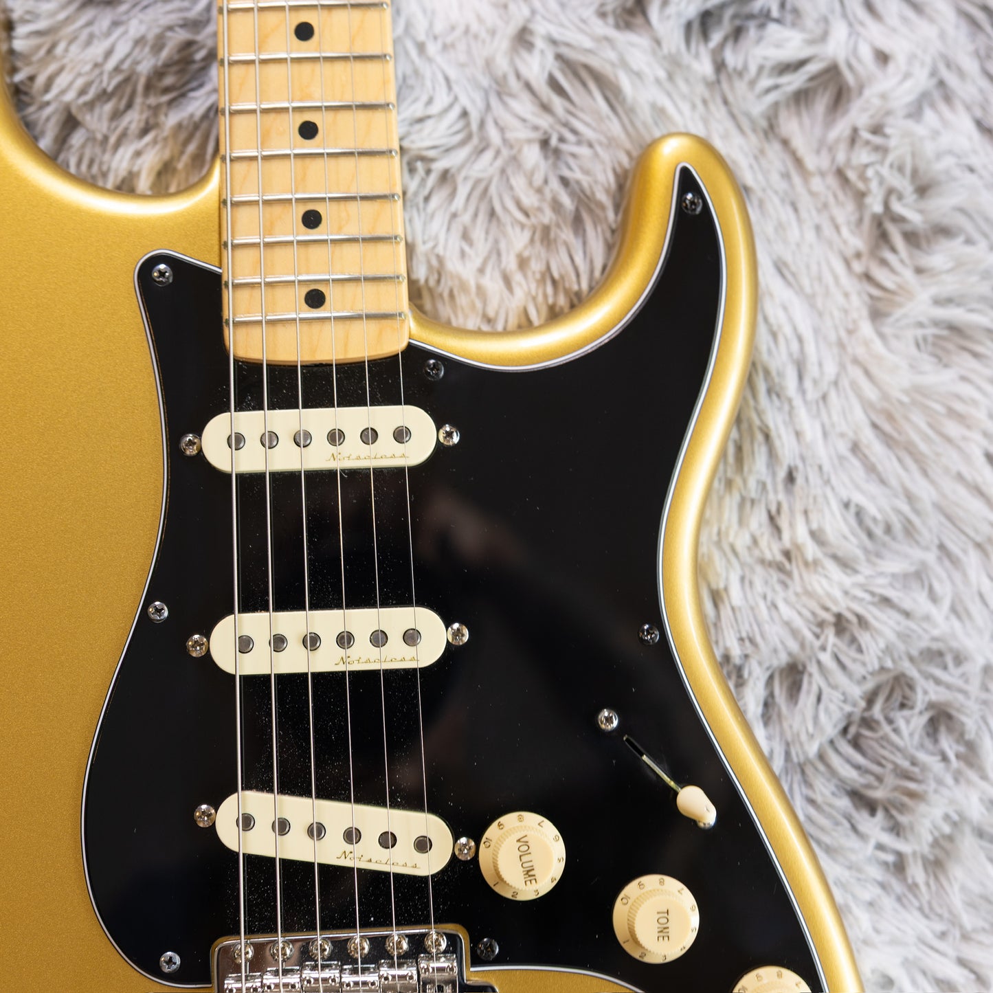 Fender American Original '50s Stratocaster with Maple Fretboard 2018 - 2021 - Aztec Gold