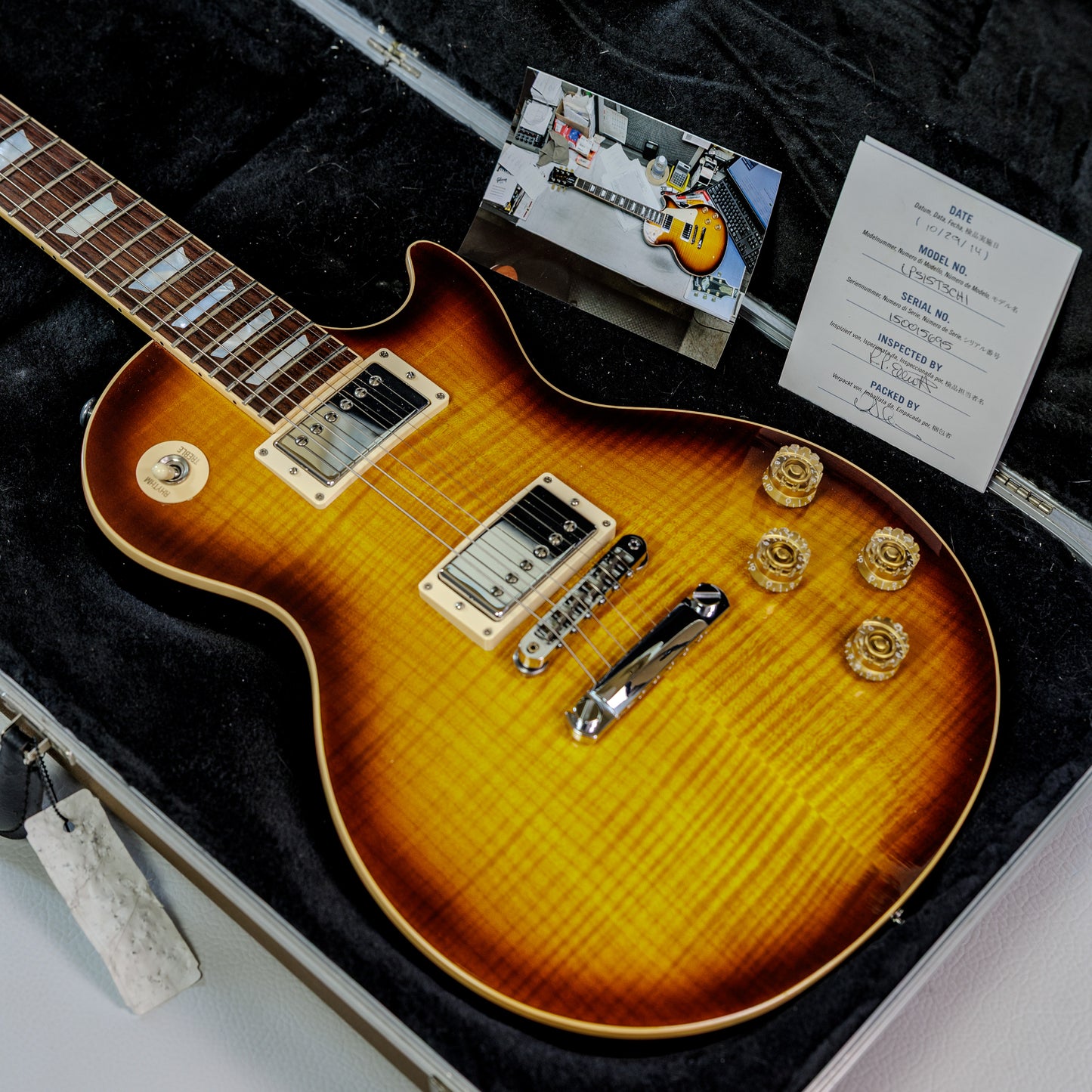 Gibson Les Paul Standard 2015 - Honeyburst Perimeter Candy