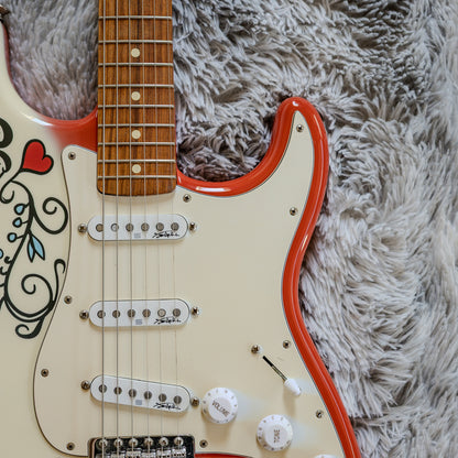 Fender Jimi Hendrix Artist Series Signature Monterey Stratocaster 2017 - 2018 - Monterey Graphic